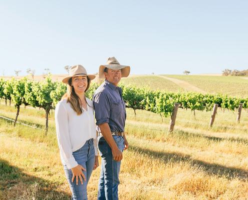 Wendy and James Bowman Barwang Wines